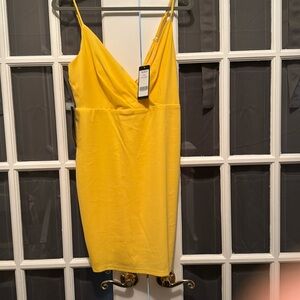 NWT BEBE Caged Low Back Mini Dress In Snapdragon large